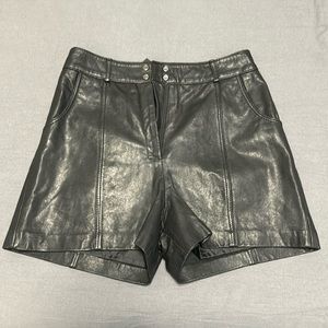 Maje Leather Short 38